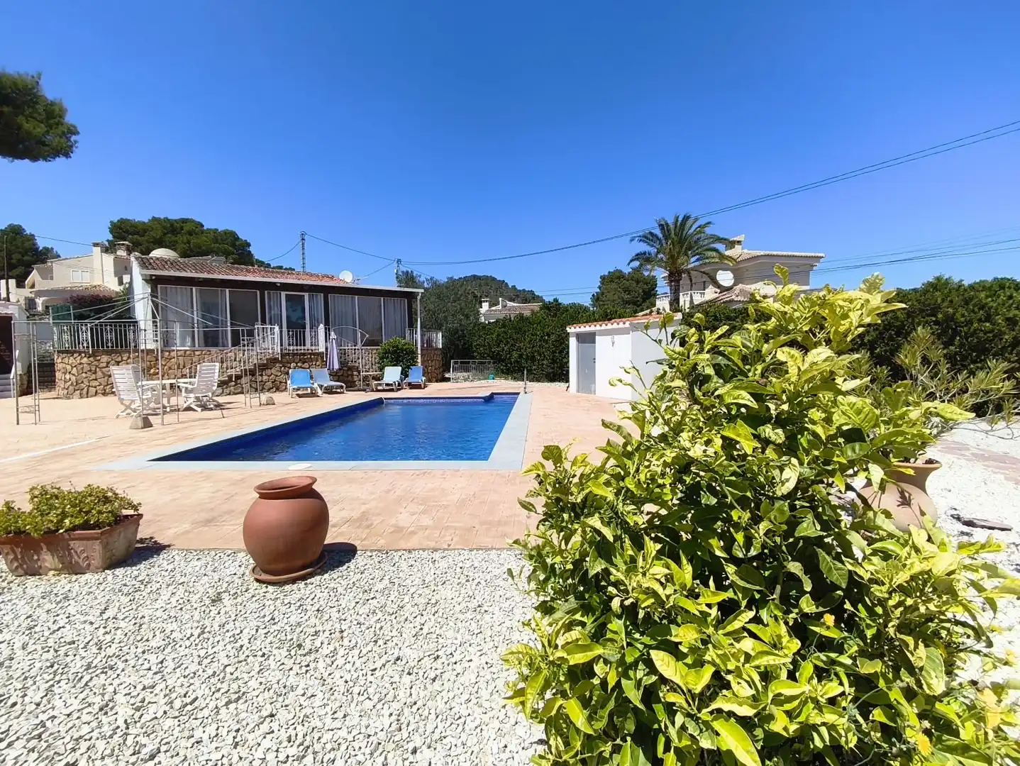 Piscina de Casa o chalet en venta en Benissa con Aire acondicionado, Piscina y Amueblado