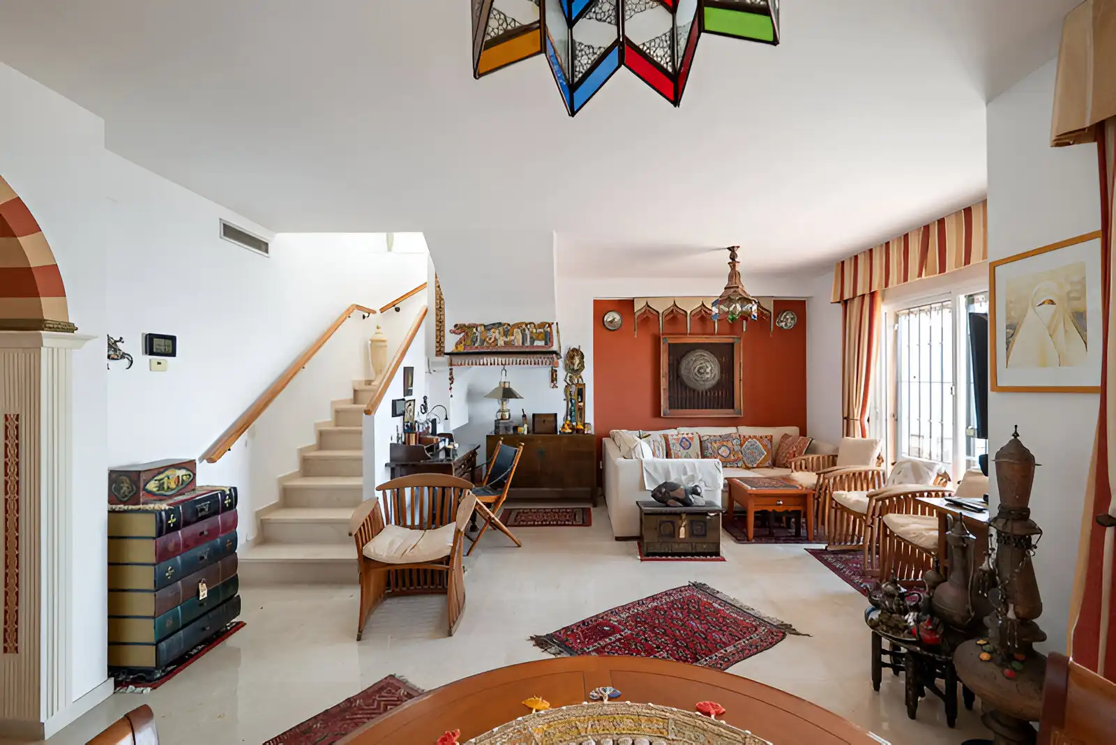 Living room of Detached homes for sale in Casares  with Air Conditioner, Heating and Terrace