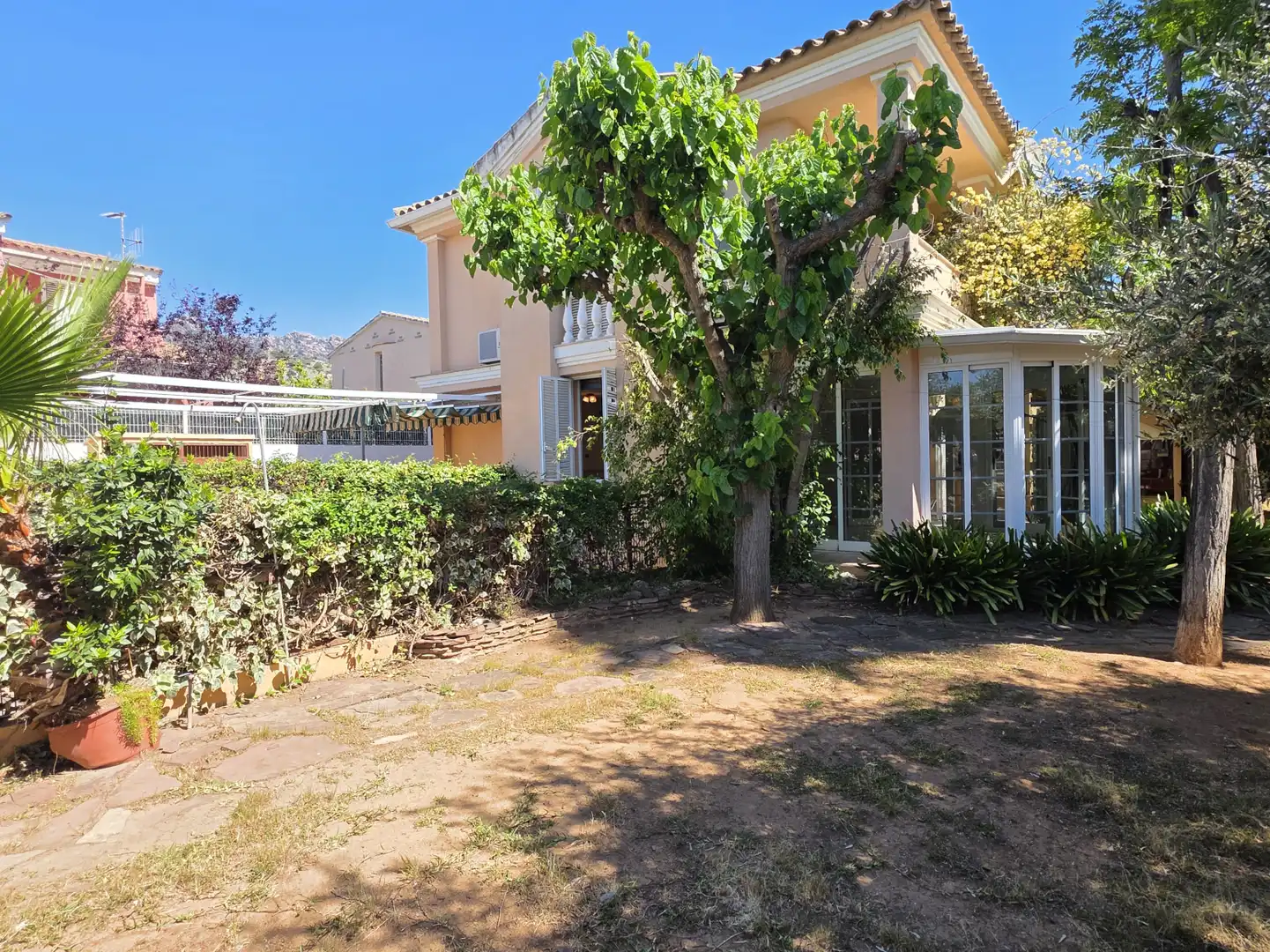 Jardí de Casa adosada en venda en Benicasim / Benicàssim amb Calefacció, Jardí privat i Terrassa