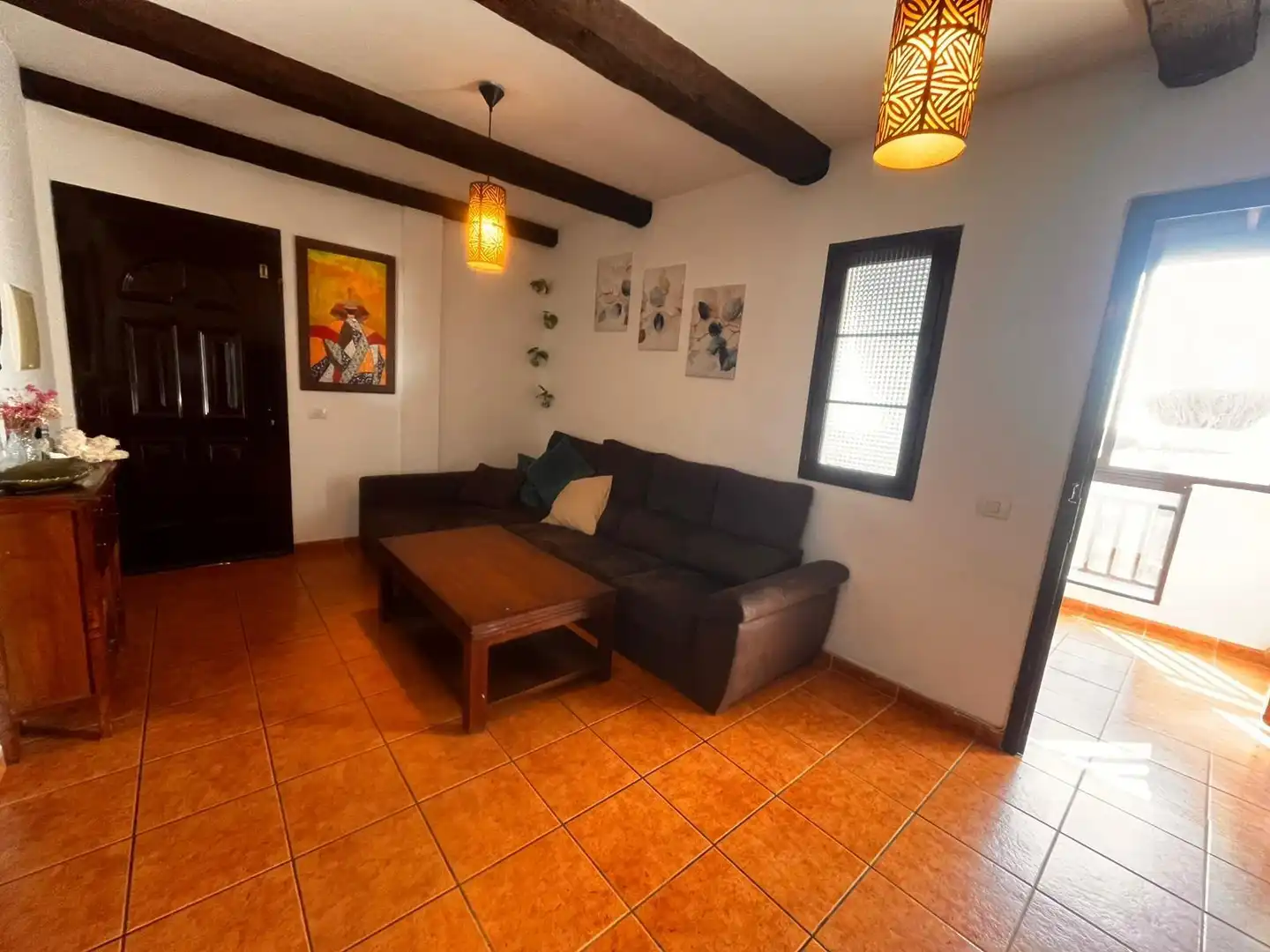 Sala de estar de Piso en venta en Teguise con Amueblado y Balcón