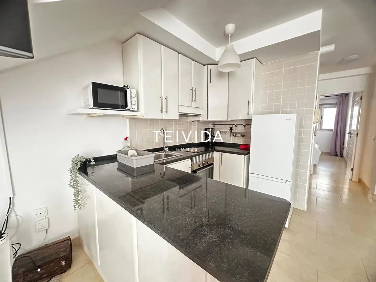 Kitchen of Attic for rent in Arona  with Terrace, Swimming Pool and Furnished