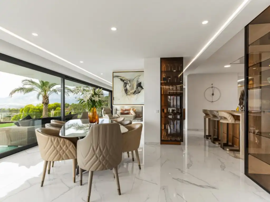 Comedor de Casa o chalet en venta en Altea con Aire acondicionado, Calefacción y Jardín privado