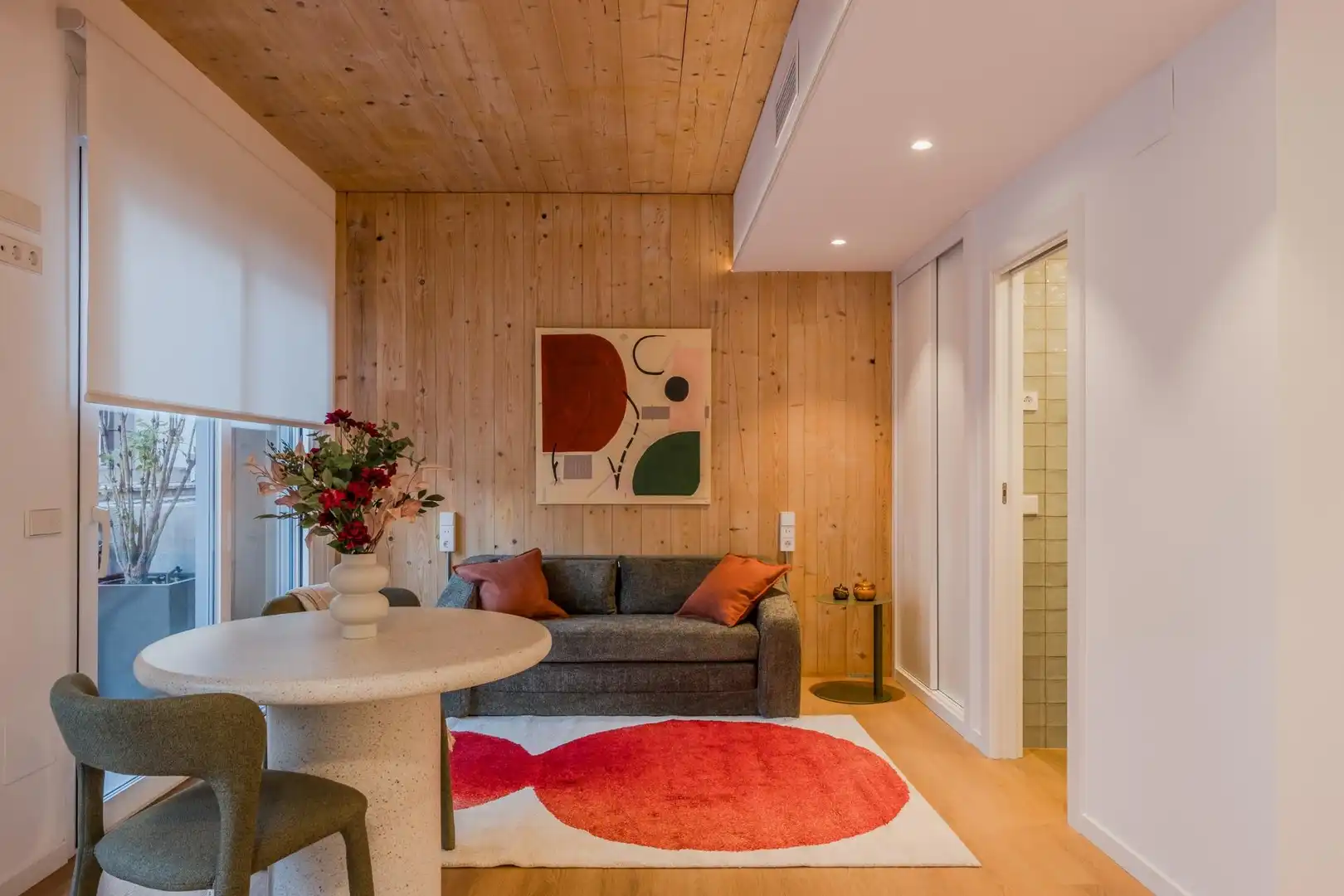 Sala de estar de Apartamento de alquiler en Arganzuela
