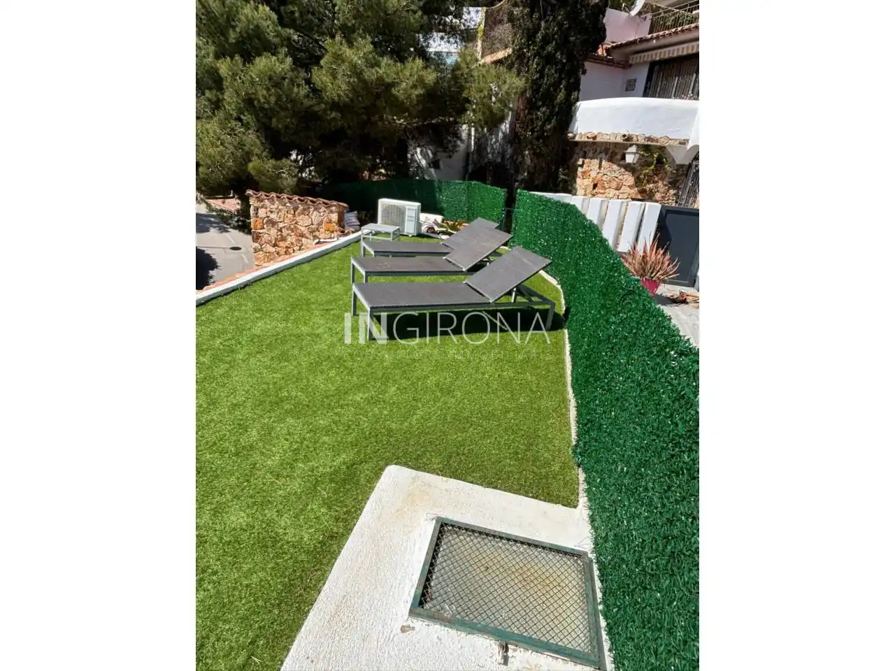 Jardí de Casa o xalet de lloguer en Lloret de Mar amb Aire condicionat, Jardí privat i Terrassa