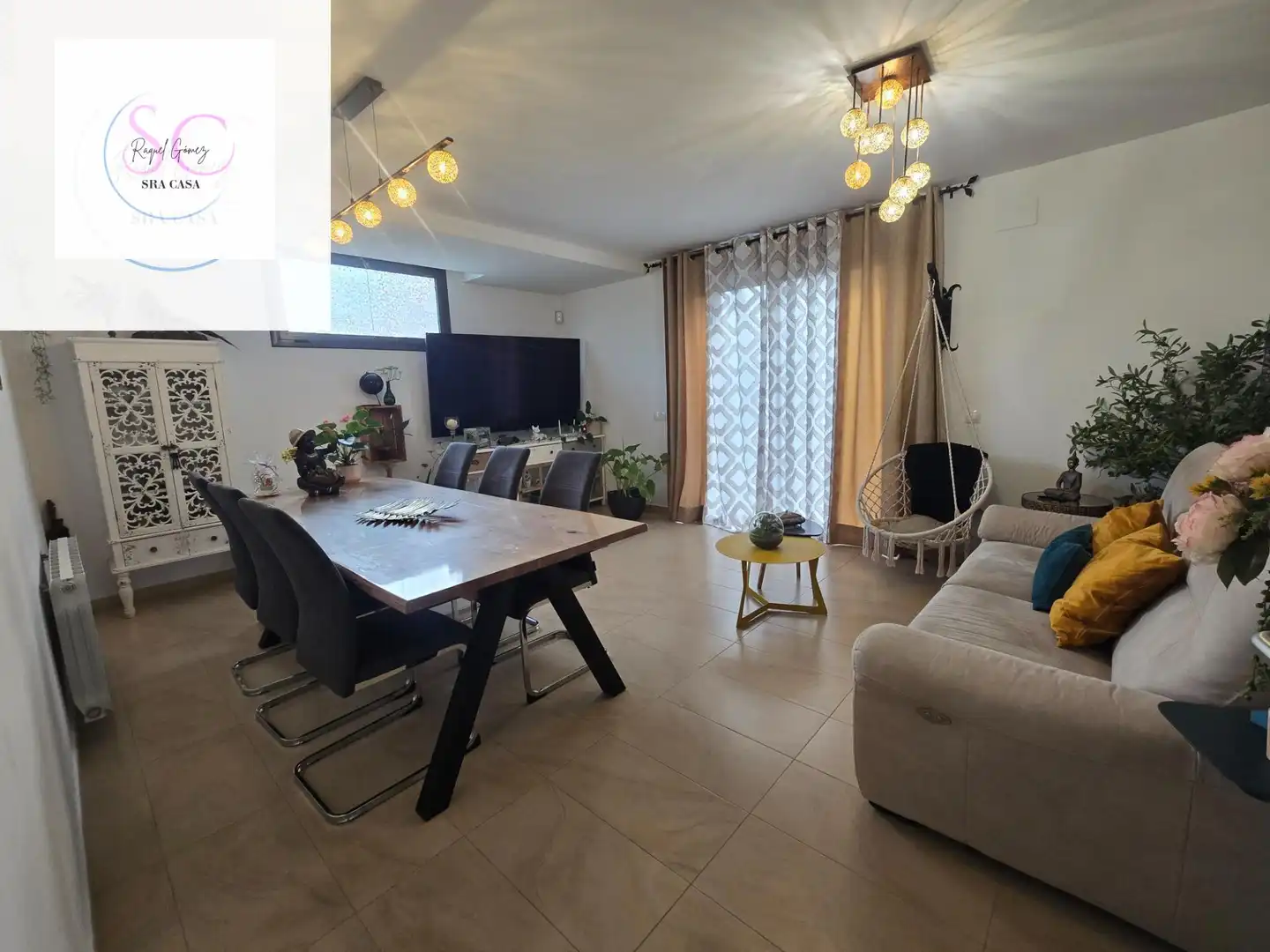 Sala d'estar de Casa adosada en venda en Sant Jordi Desvalls