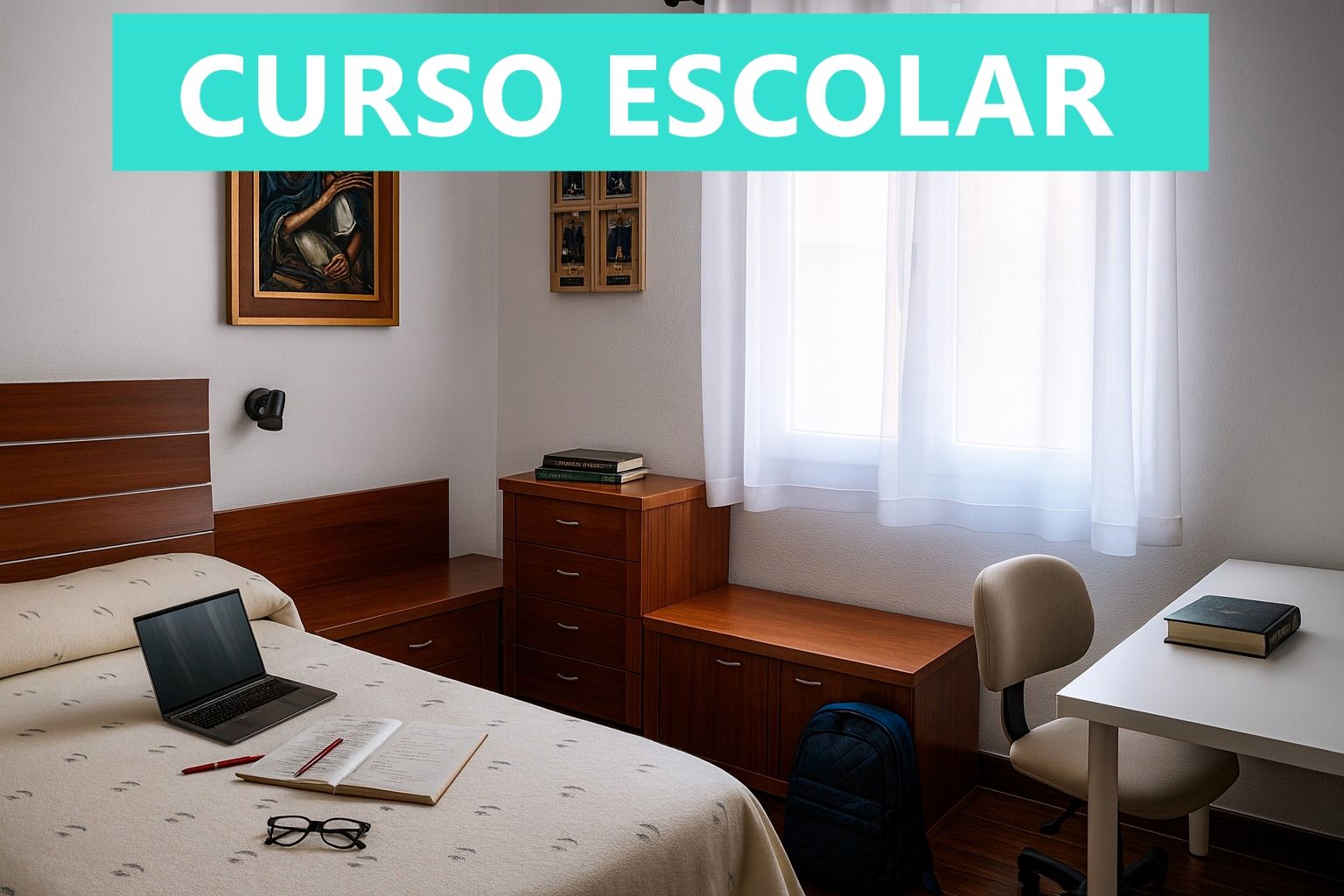 Habitación de Piso de alquiler en Santander con Calefacción, Amueblado y Horno