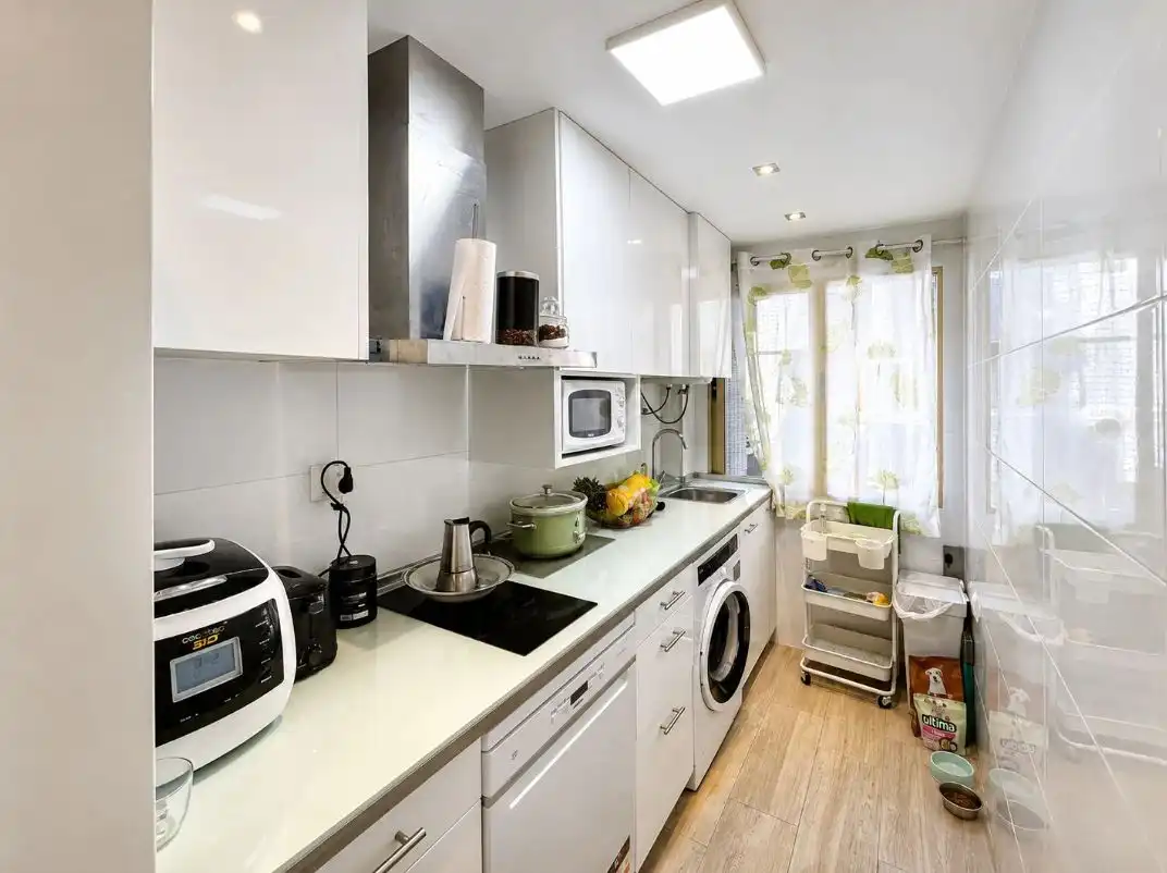 Cocina de Apartamento en venta en Calpe / Calp con Aire acondicionado, Calefacción y Terraza