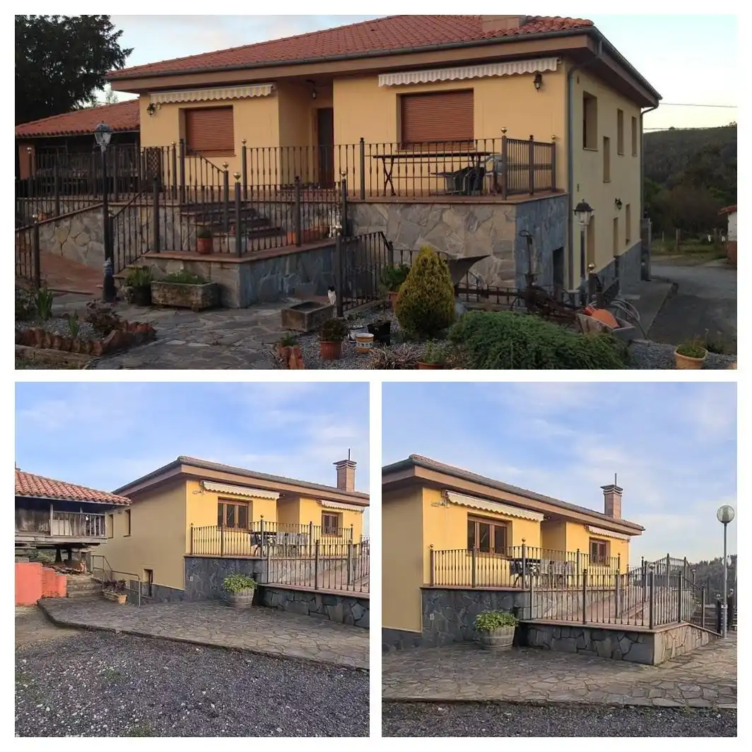 Vista exterior de Casa o chalet en venta en Pravia con Calefacción, Terraza y Trastero