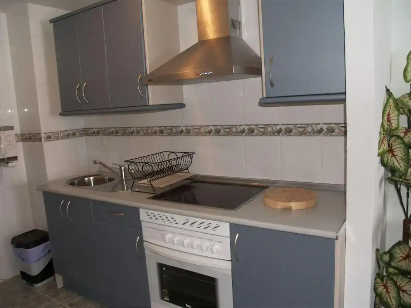 Cuina de Apartament de lloguer en Almuñécar amb Balcó