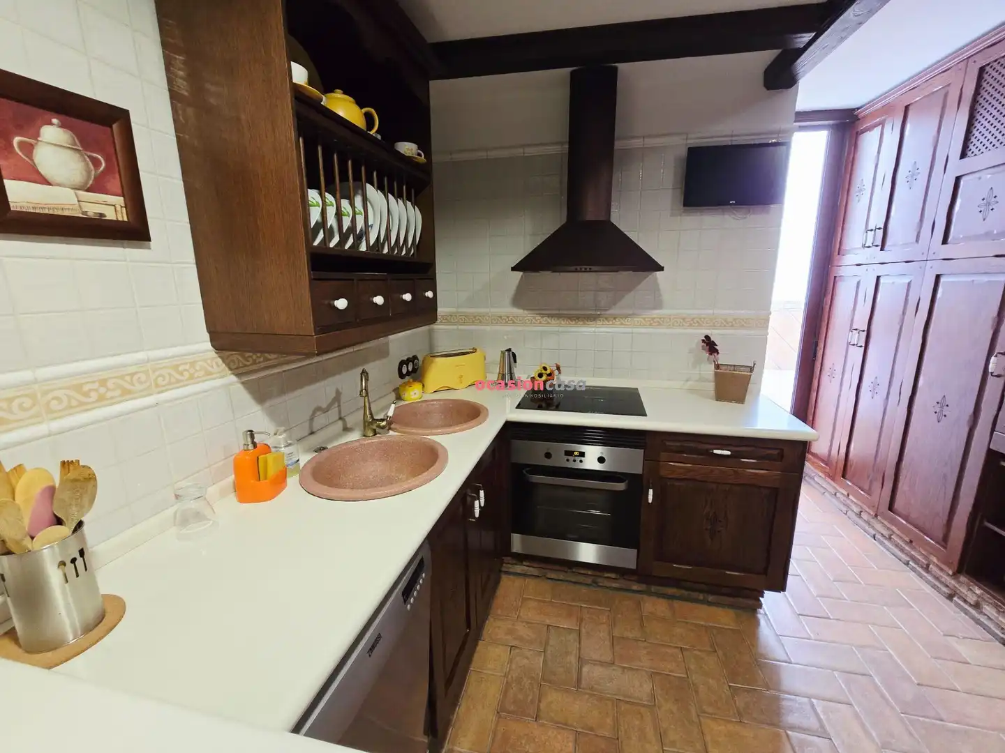 Cocina de Piso en venta en Pozoblanco con Aire acondicionado, Calefacción y Amueblado