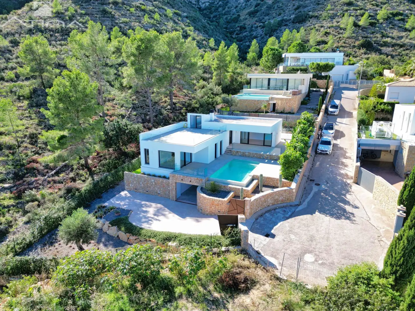 Exterior view of Houses for sale in Dénia  with Air Conditioner, Terrace and Storage room