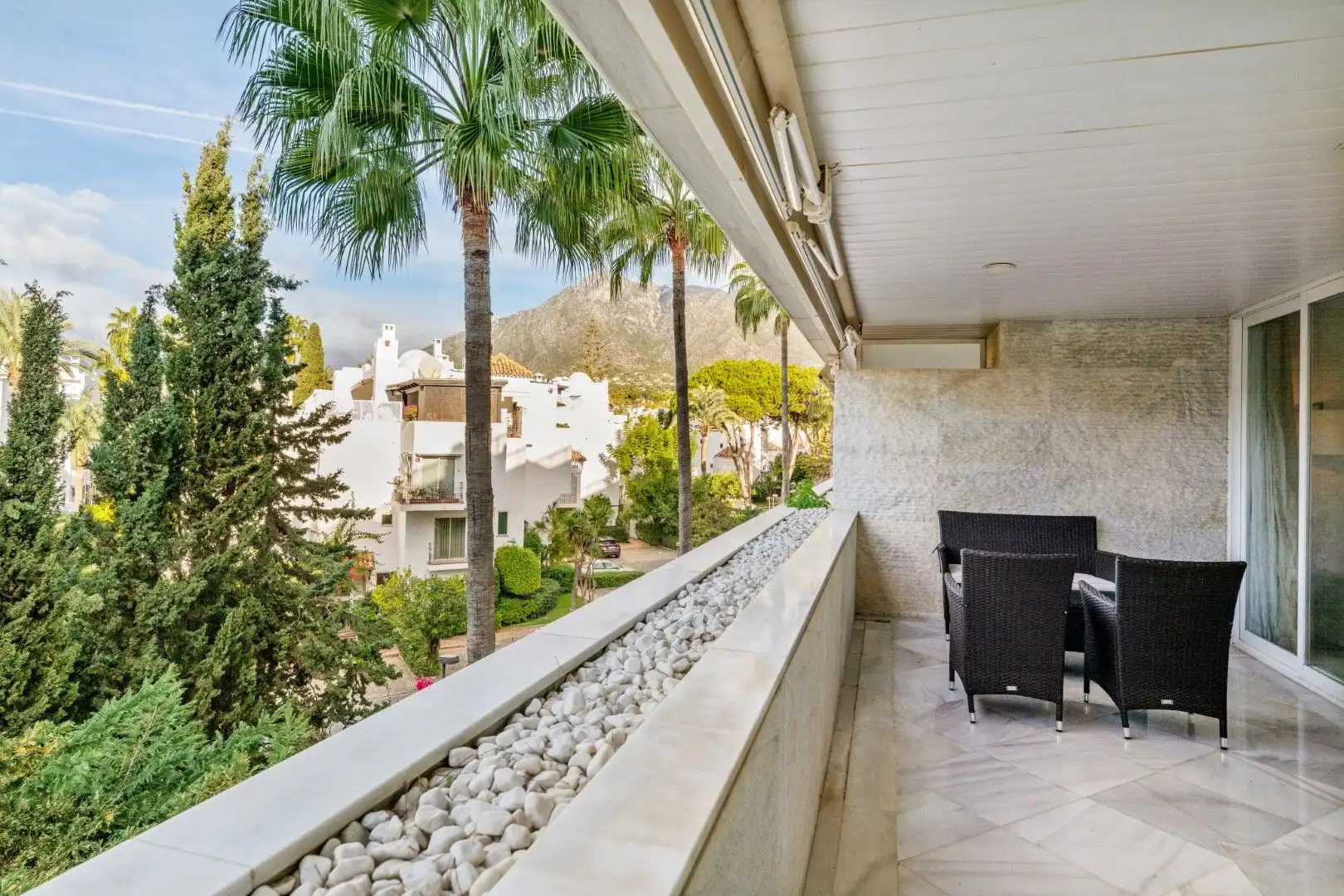 Terrassa de Apartament en venda en Marbella amb Aire condicionat, Calefacció i Terrassa