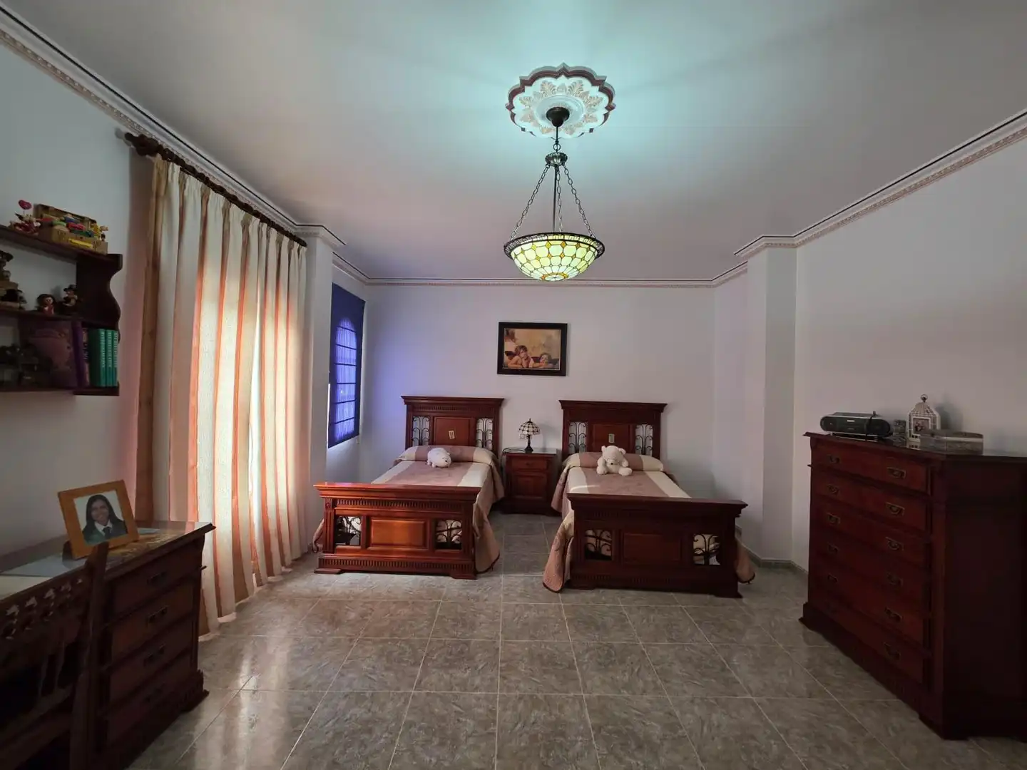 Bedroom of Houses for sale in Cuevas Bajas  with Air Conditioner, Heating and Terrace
