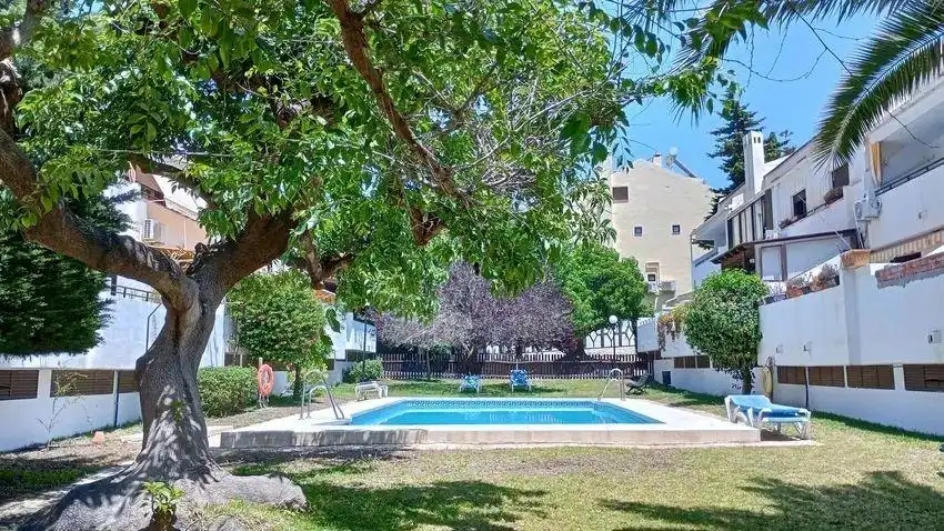 Swimming pool of Houses for sale in Málaga  with Air Conditioner, Terrace and Community pool