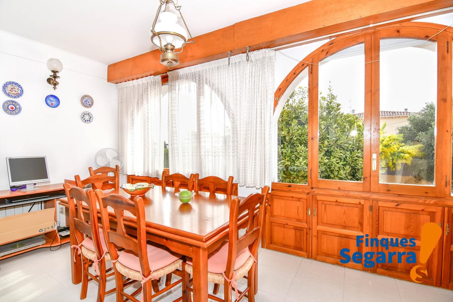 Menjador de Casa o xalet en venda en El Vendrell amb Calefacció, Jardí privat i Terrassa