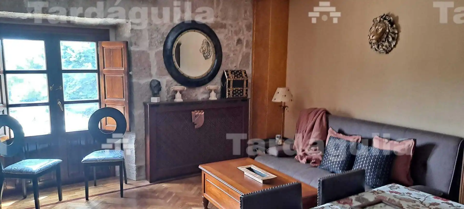 Living room of Flat for rent in Salamanca  with Heating, Terrace and Furnished