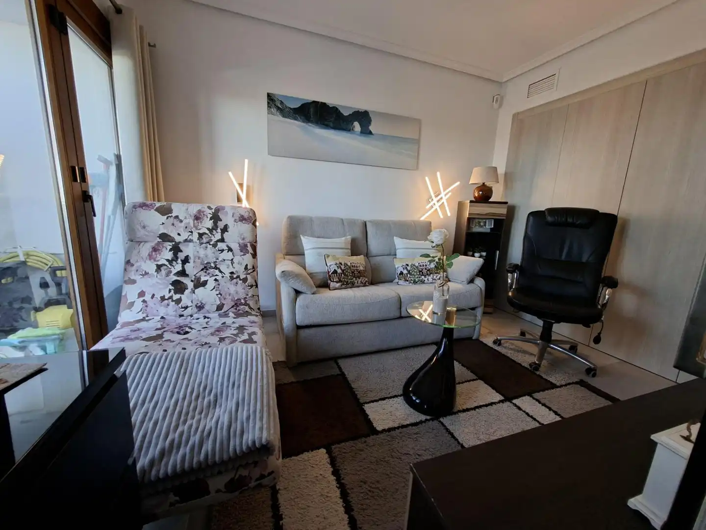 Living room of Flat for sale in Xeresa  with Air Conditioner, Heating and Private garden