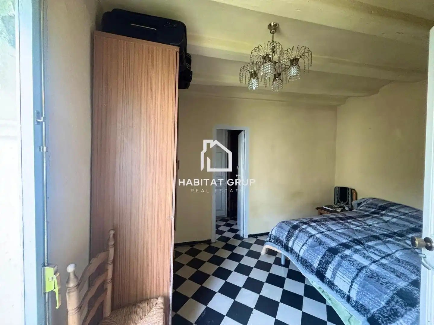Schlafzimmer von Wohnung zum Verkauf in Anglès mit Terrasse und Abstellraum