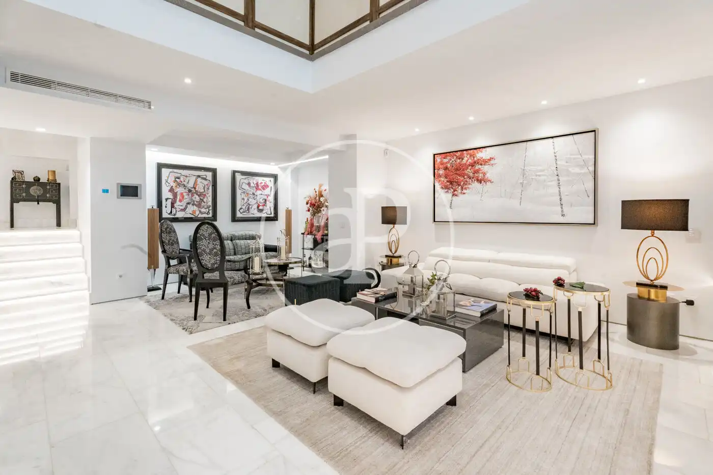 Sala de estar de Piso en venta en Madrid con Aire acondicionado, Calefacción y Jardín privado