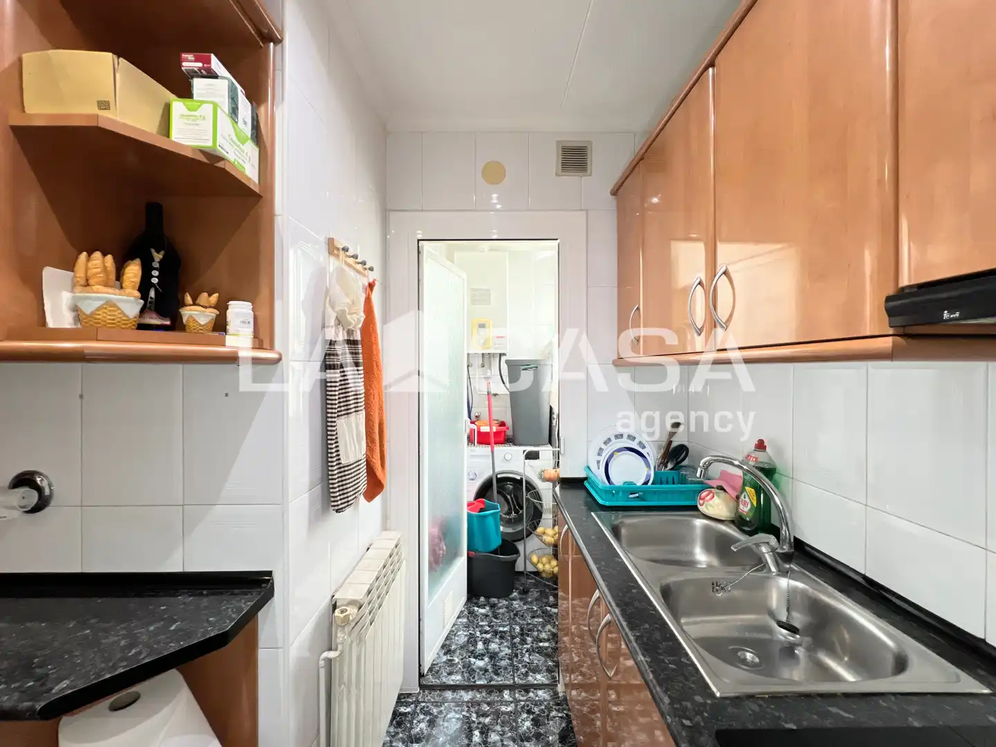 Küche von Wohnung zum Verkauf in Badalona mit Heizung