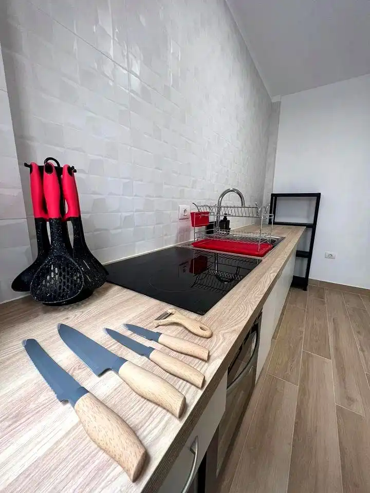 Küche von Wohnung zur untervermieten in San Cristóbal de la Laguna mit Möbliert und Balkon