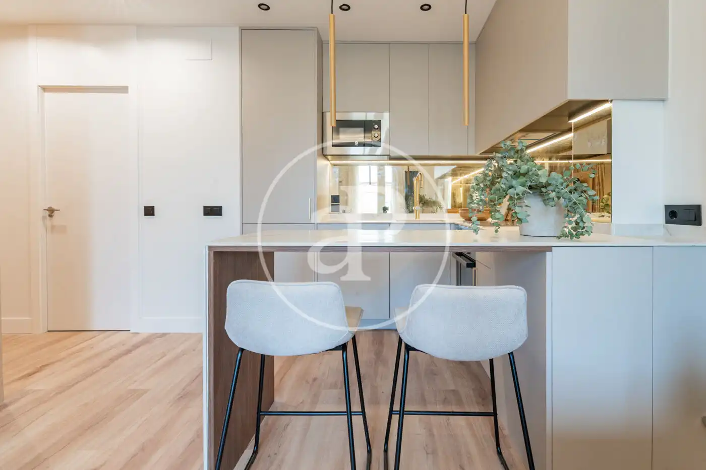 Cocina de Ático en venta en Madrid con Aire acondicionado, Calefacción y Terraza