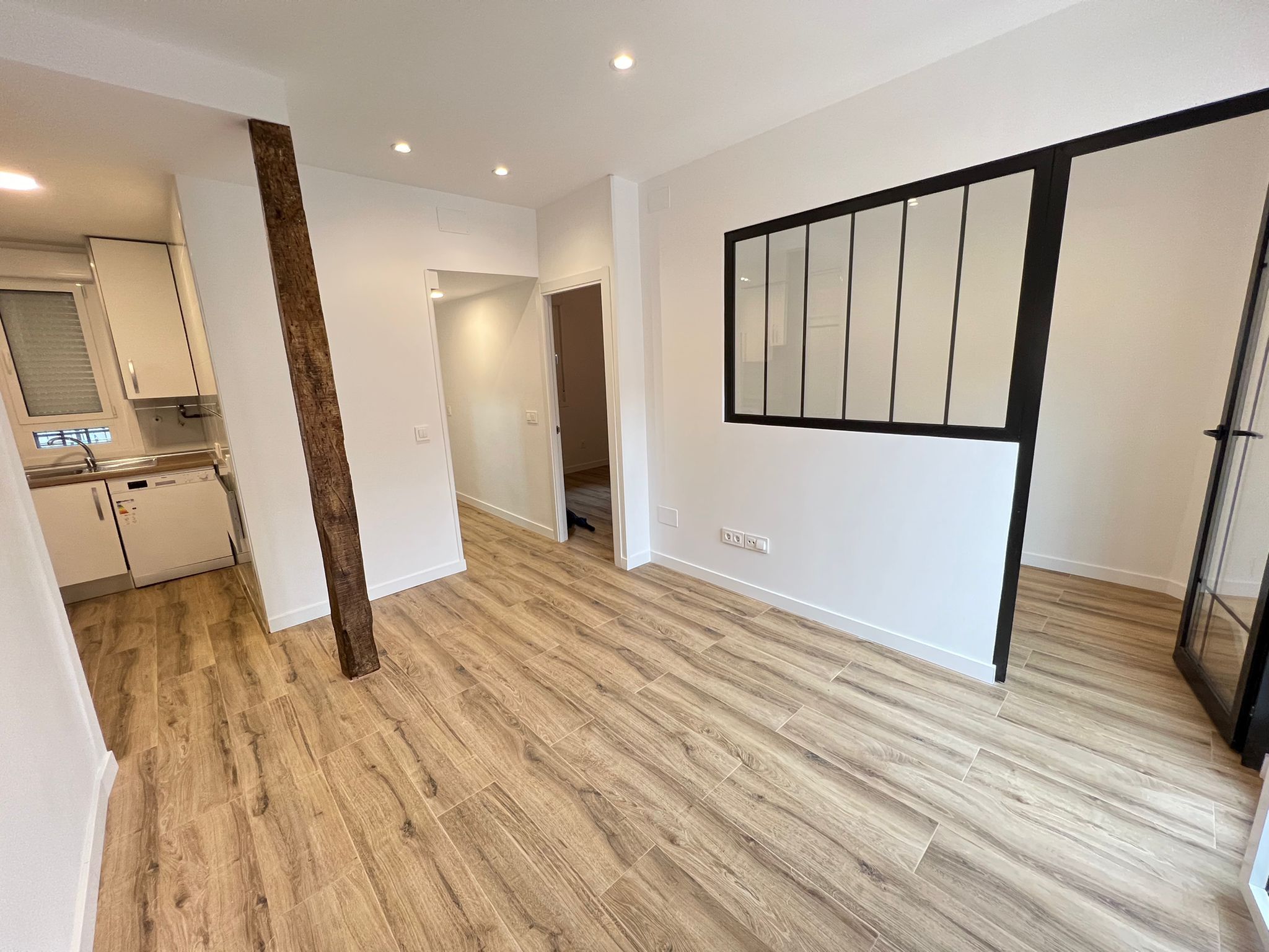 Bedroom of Flat to rent in  Madrid Capital  with Heating and Balcony