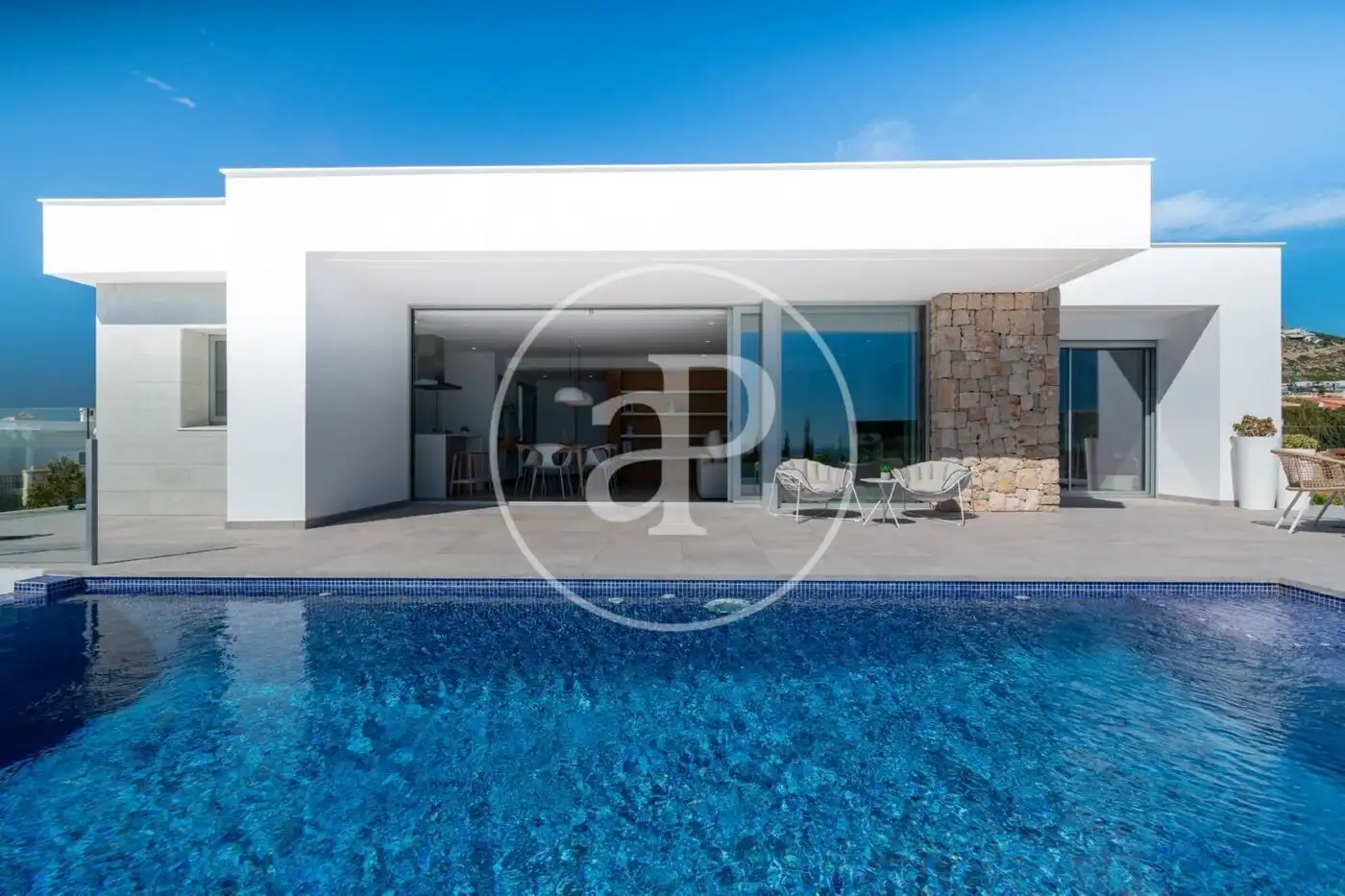 Piscina de Piso en venta en Benitachell / El Poble Nou de Benitatxell con Aire acondicionado, Calefacción y Jardín privado