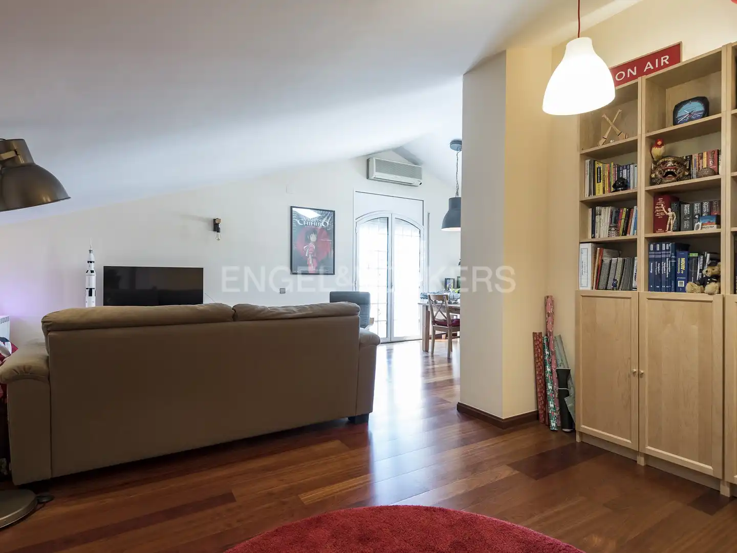 Sala de estar de Casa o chalet de alquiler en Granollers con Aire acondicionado, Calefacción y Jardín privado