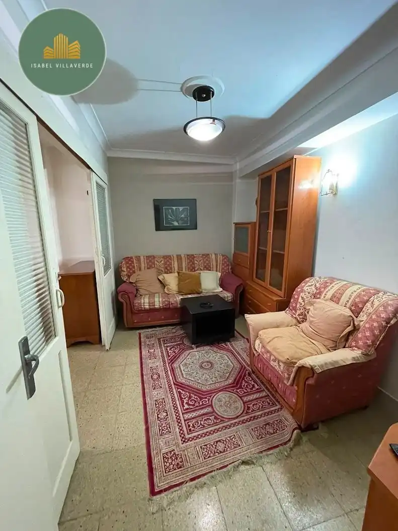 Sala de estar de Piso en venta en A Coruña Capital 