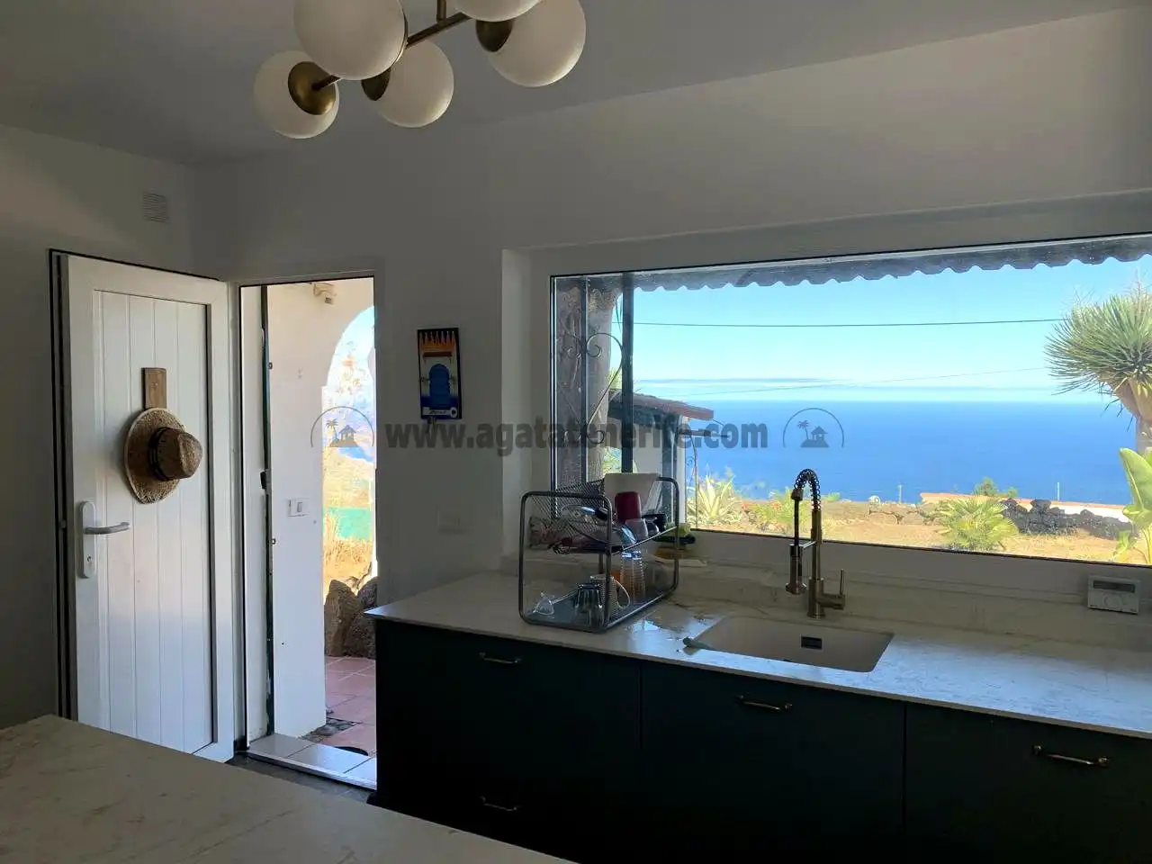 Cocina de Finca rústica en venta en Icod de los Vinos con Piscina