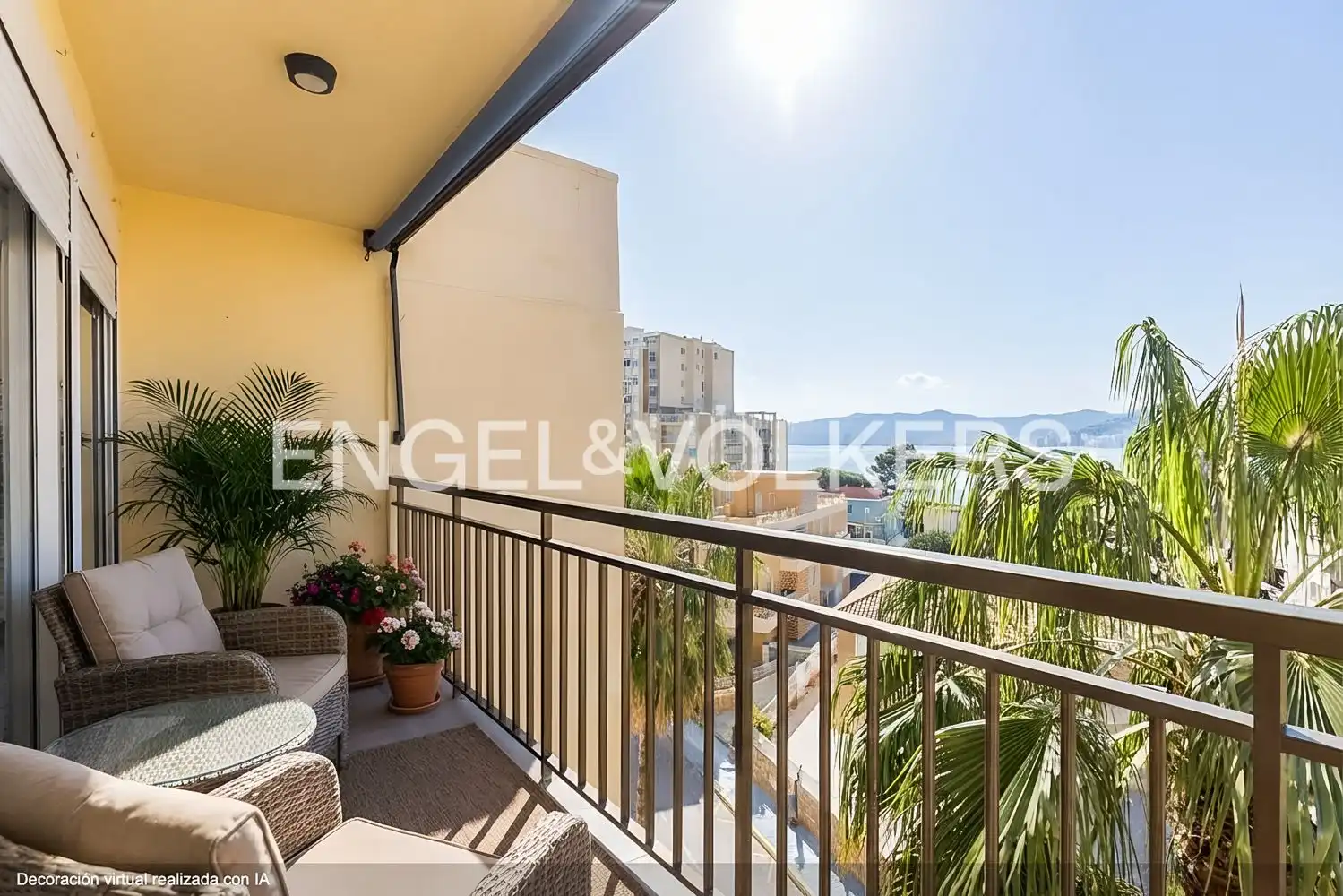 Balcony of Flat for sale in Cullera  with Heating, Private garden and Terrace