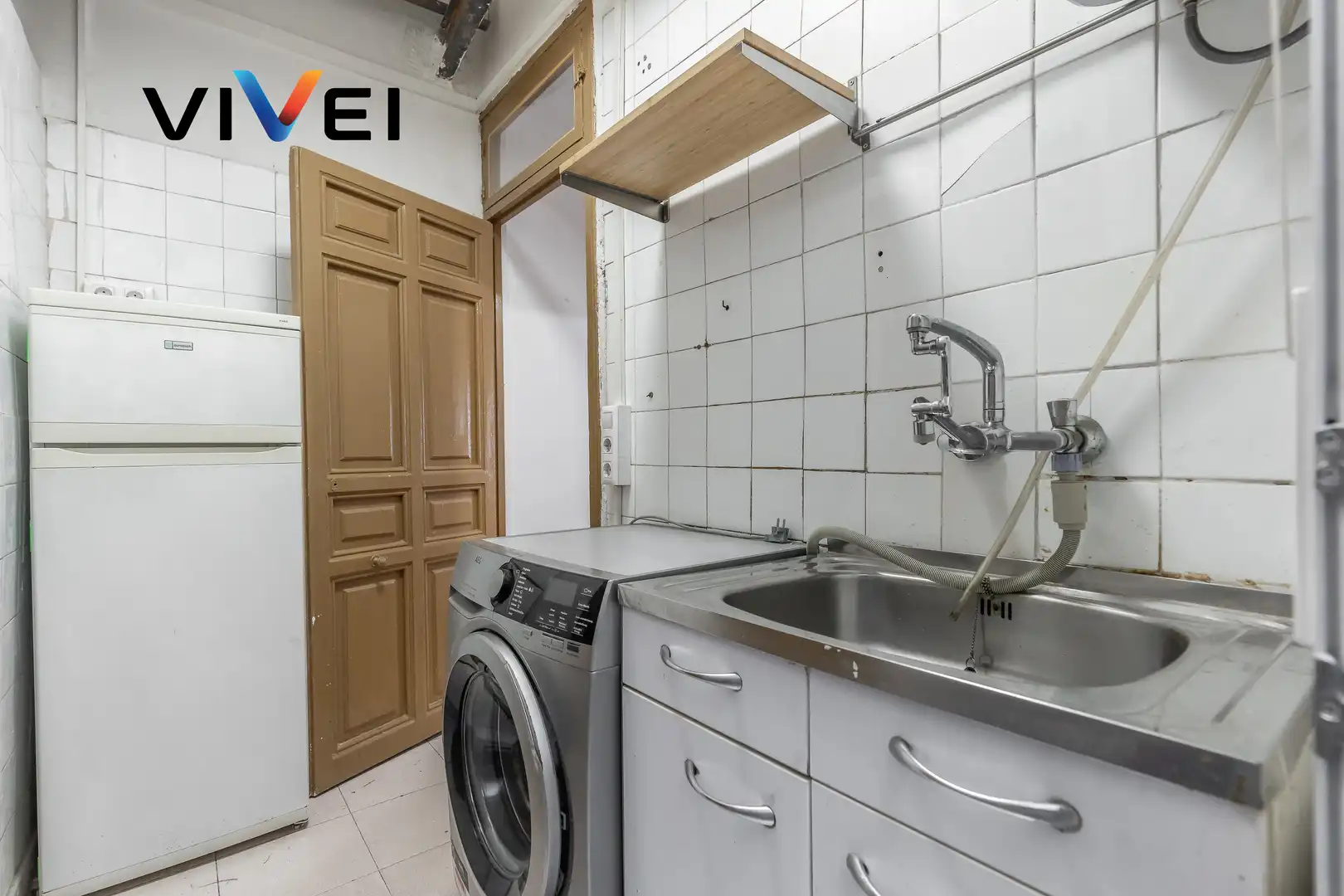 Cocina de Piso en venta en Madrid con Calefacción y Balcón