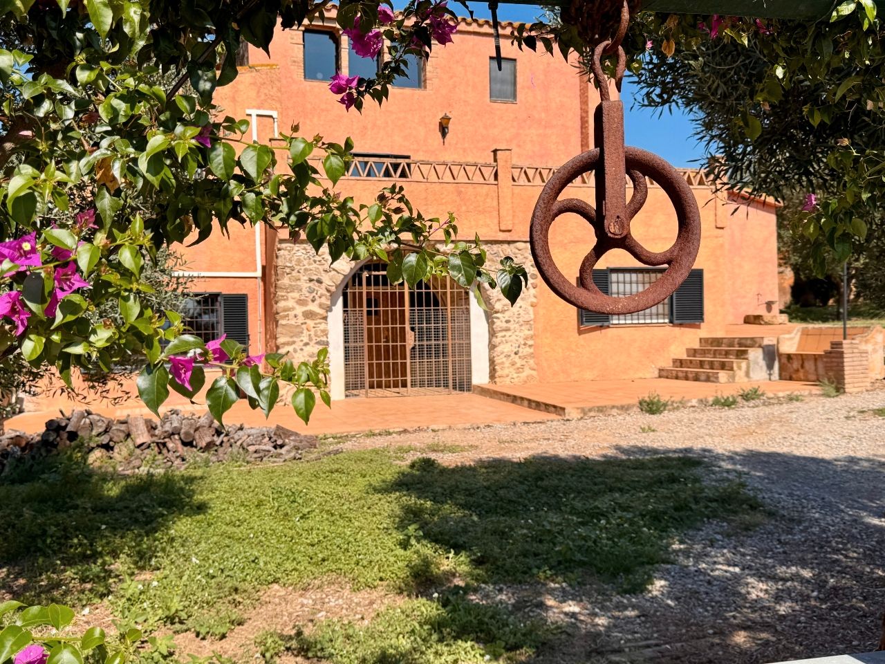 Exterior view of Country house for sale in Cruïlles, Monells I Sant Sadurní de L'Heura  with Air Conditioner, Heating and Private garden