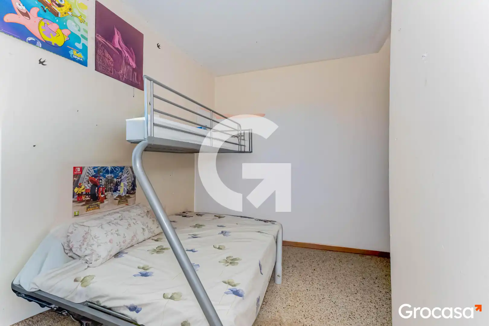Bedroom of Flat for sale in Cornellà de Llobregat  with Air Conditioner, Storage room and Oven