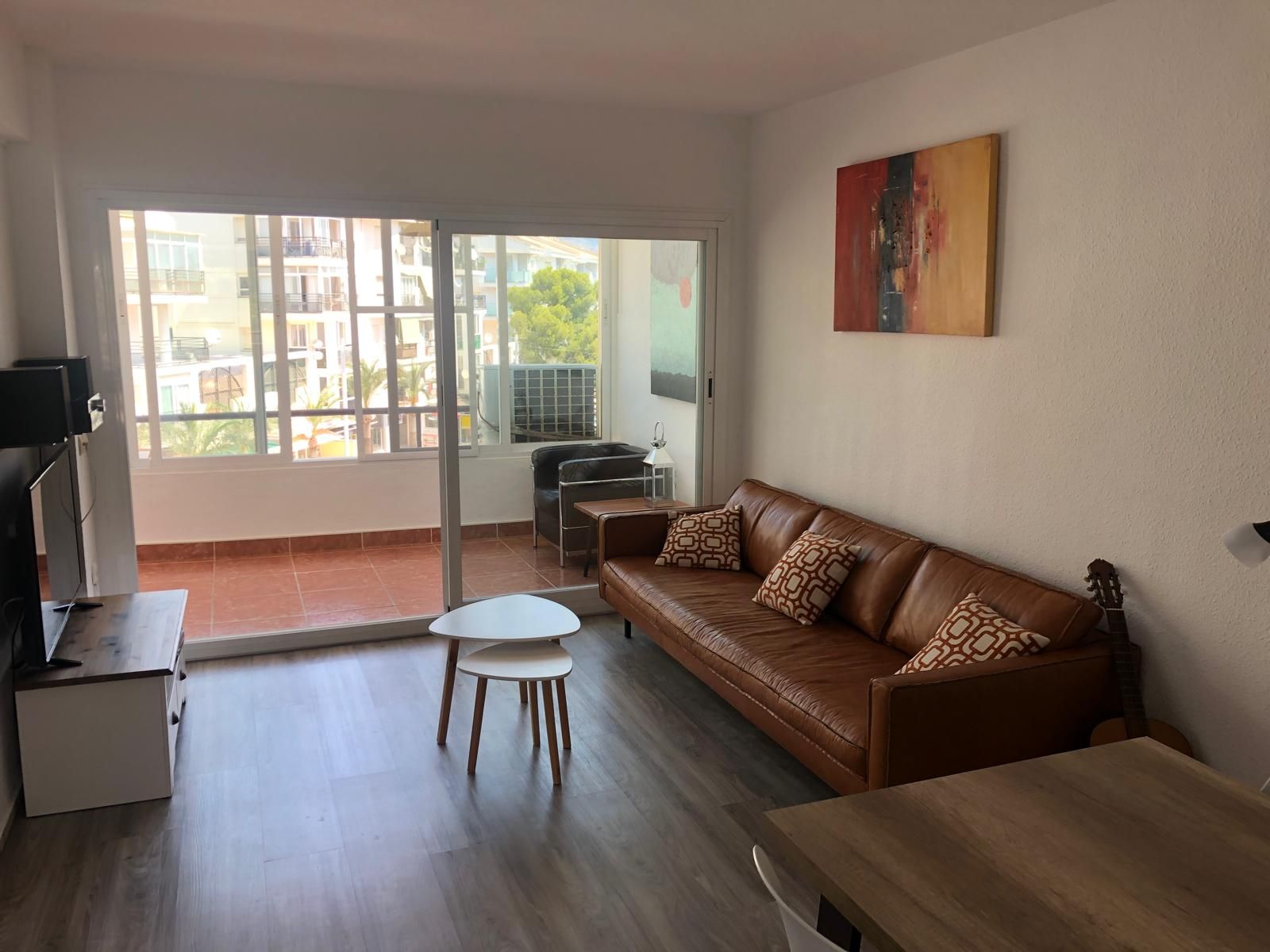 Living room of Apartment for sale in L'Alfàs del Pi  with Air Conditioner, Heating and Furnished