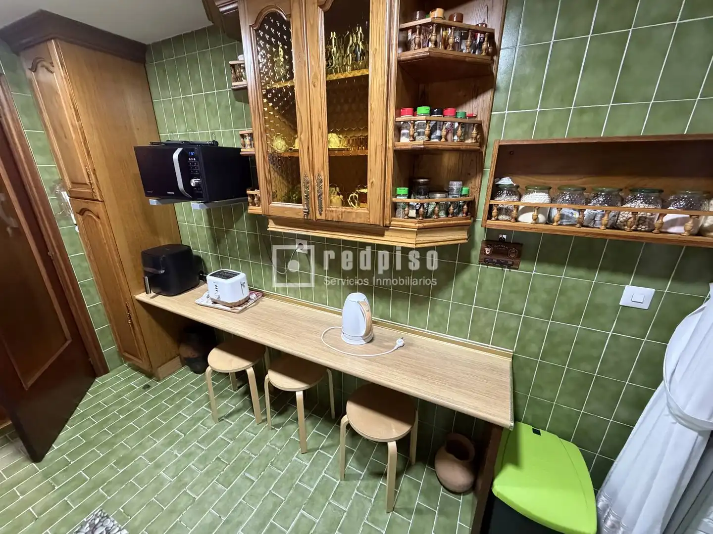 Cocina de Piso en venta en Madrid con Calefacción, Parquet y Terraza