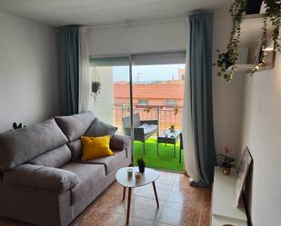 Living room of Flat for sale in Pilar de la Horadada  with Terrace, Furnished and Oven