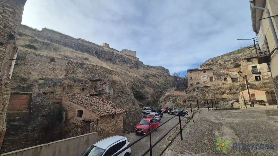 Vista exterior de Casa o chalet en venta en Cervera del Río Alhama con Amueblado y Balcón