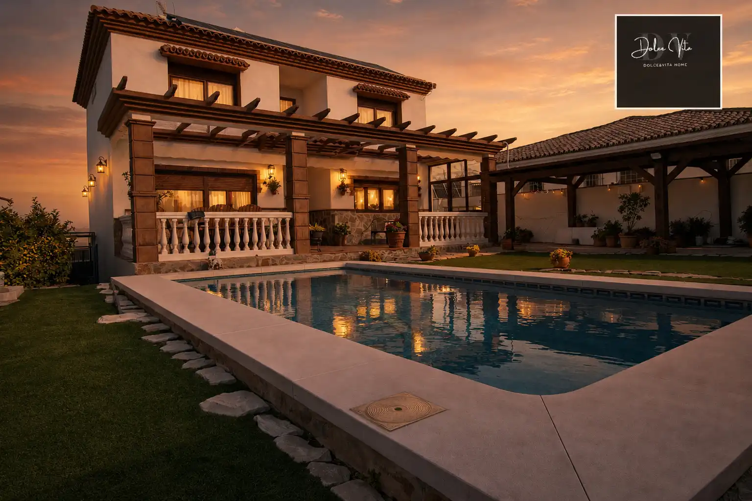 Piscina de Casa o chalet en venta en Alhaurín de la Torre con Aire acondicionado, Jardín privado y Terraza