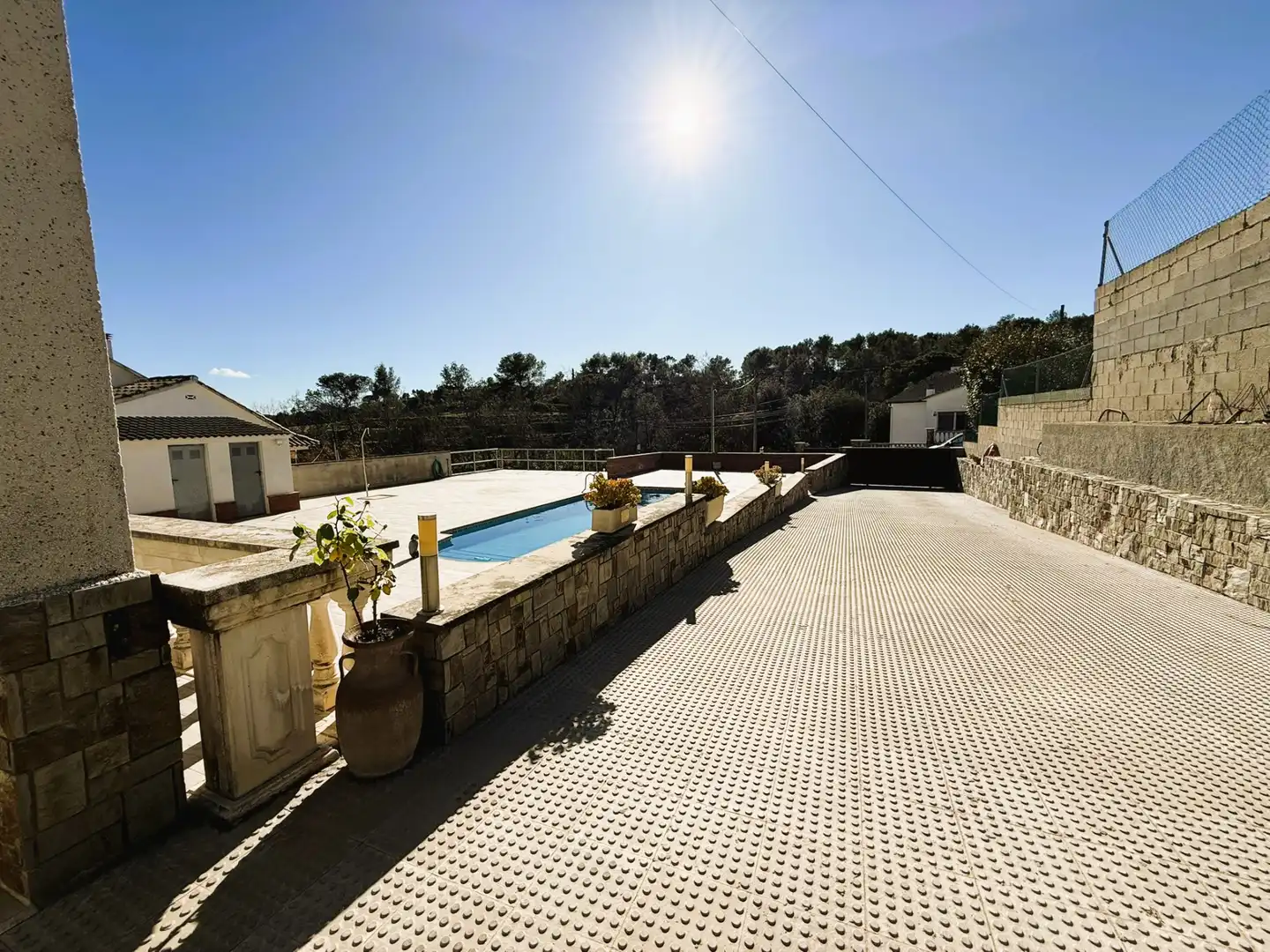 Piscina de Casa o chalet en venta en Lliçà d'Amunt con Aire acondicionado, Calefacción y Jardín privado