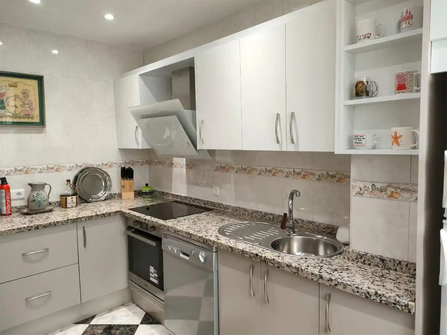Küche von Wohnung zur Miete in Álora