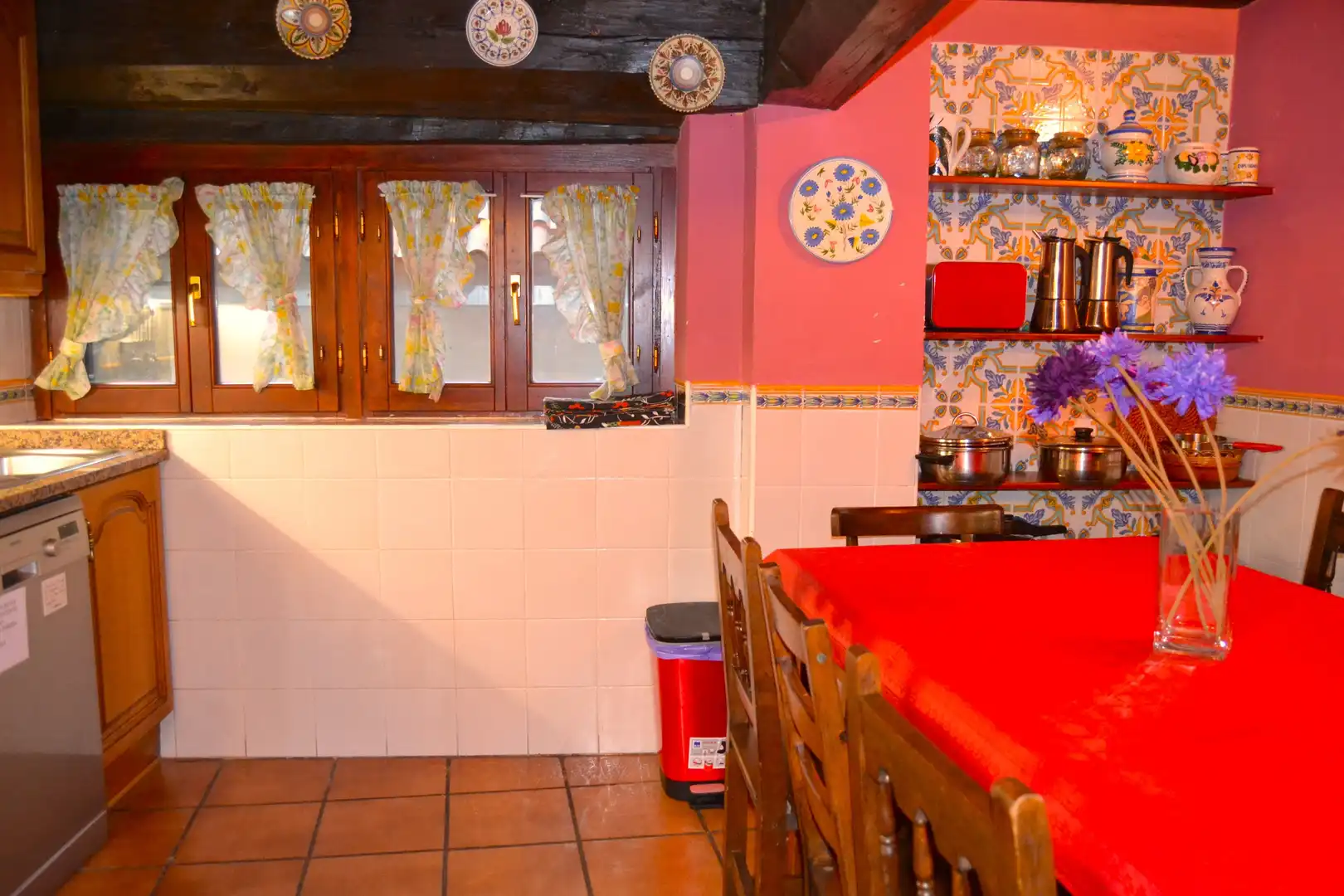 Cocina de Casa o chalet en venta en Borau con Calefacción, Parquet y Trastero