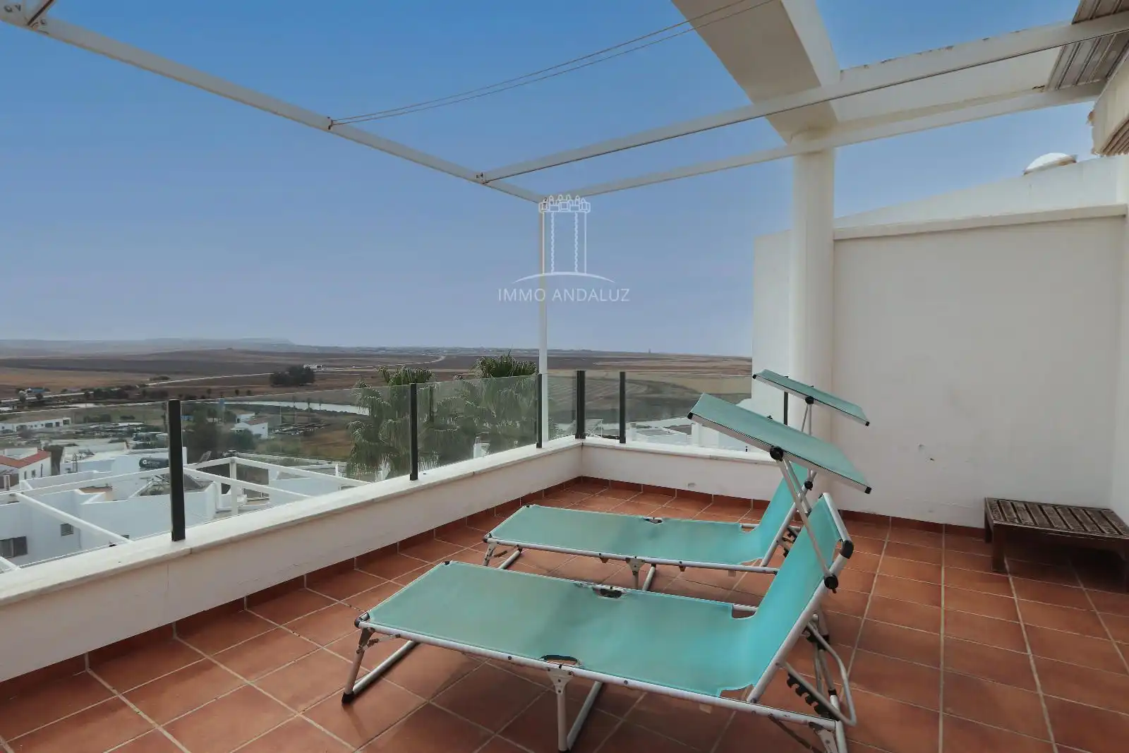 Terrasse von Wohnung zum Verkauf in Conil de la Frontera mit Klimaanlage, Heizung und Terrasse
