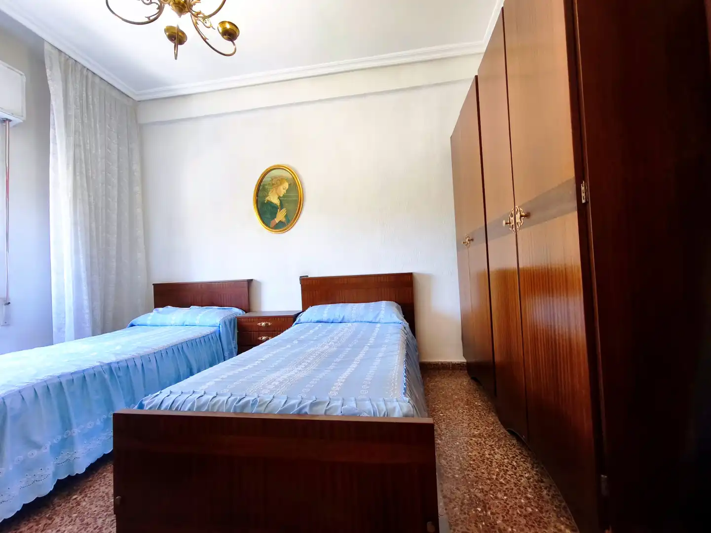 Bedroom of Flat for sale in  Logroño  with Terrace and Furnished