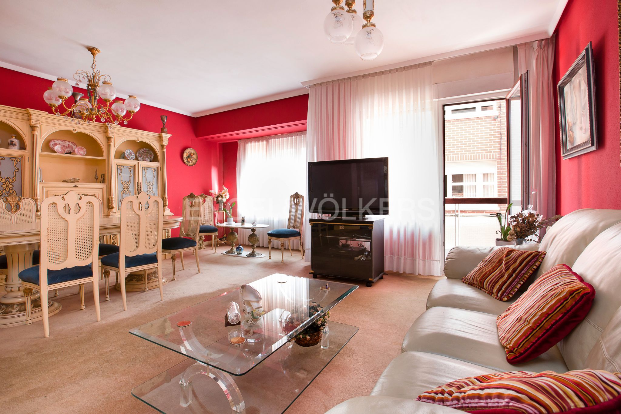 Living room of Apartment for sale in Getxo   with Heating and Balcony