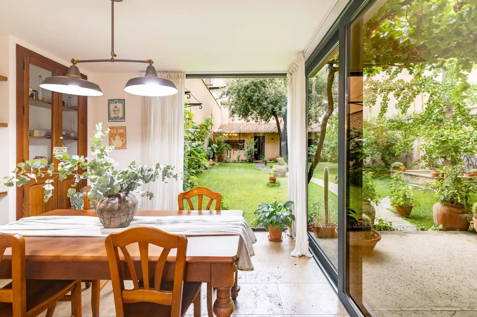 Garden of Houses for sale in Xàtiva  with Air Conditioner, Private garden and Terrace