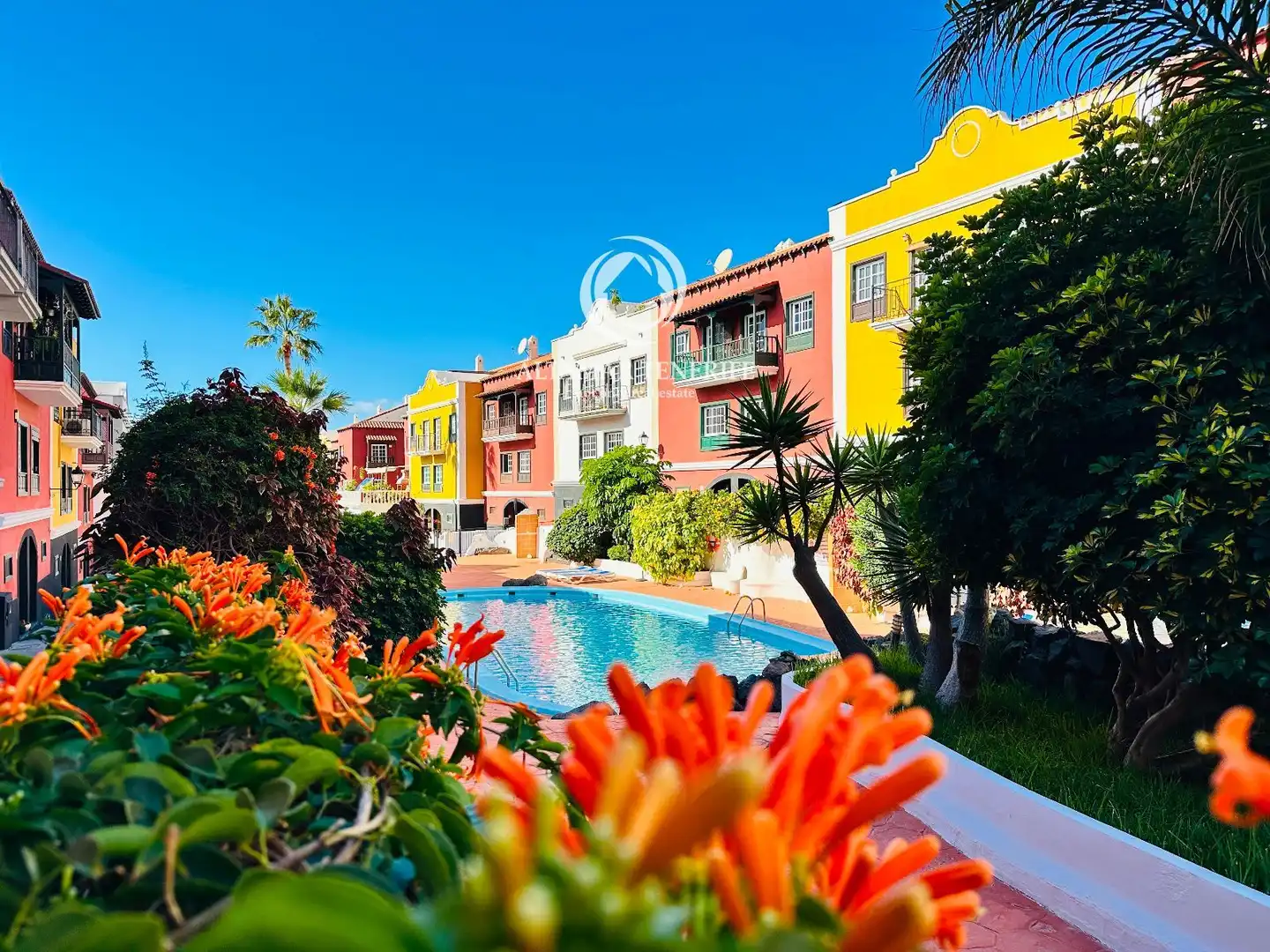 Exterior view of Detached homes for sale in Adeje  with Air Conditioner, Private garden and Terrace