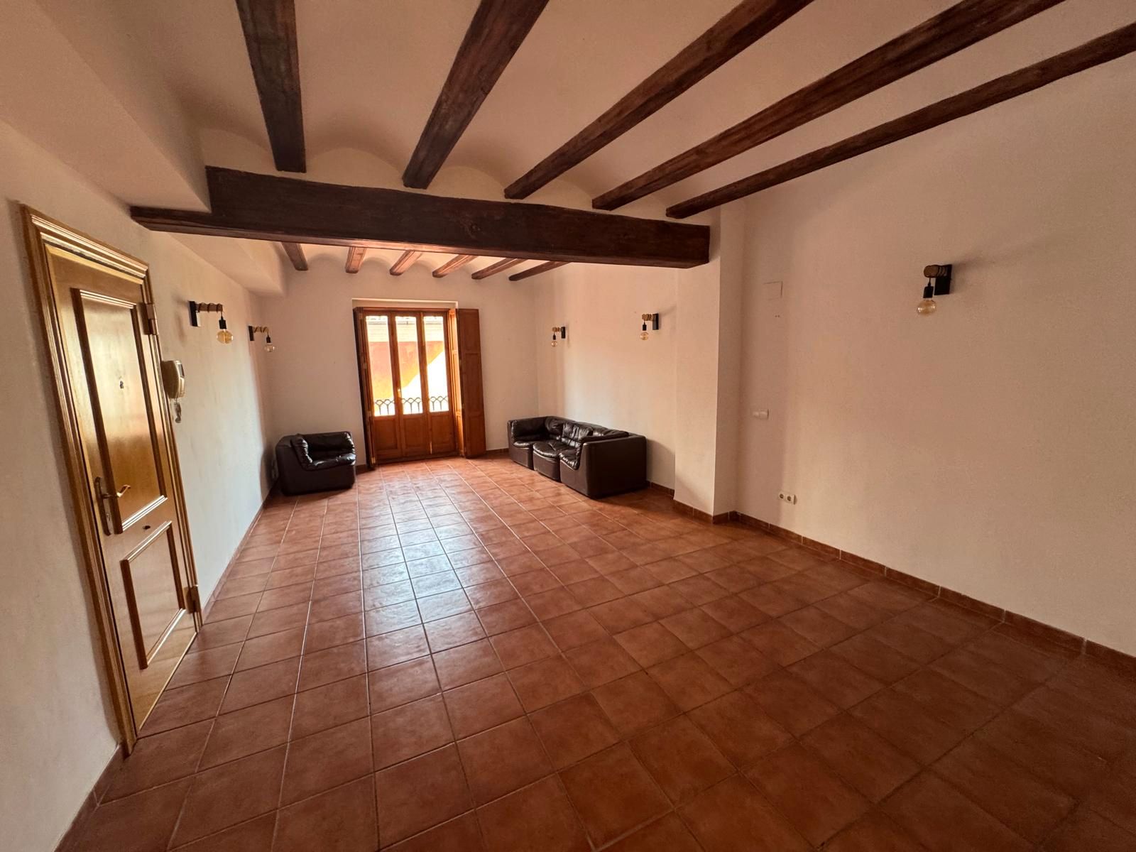 Living room of Flat to rent in  Valencia Capital  with Balcony