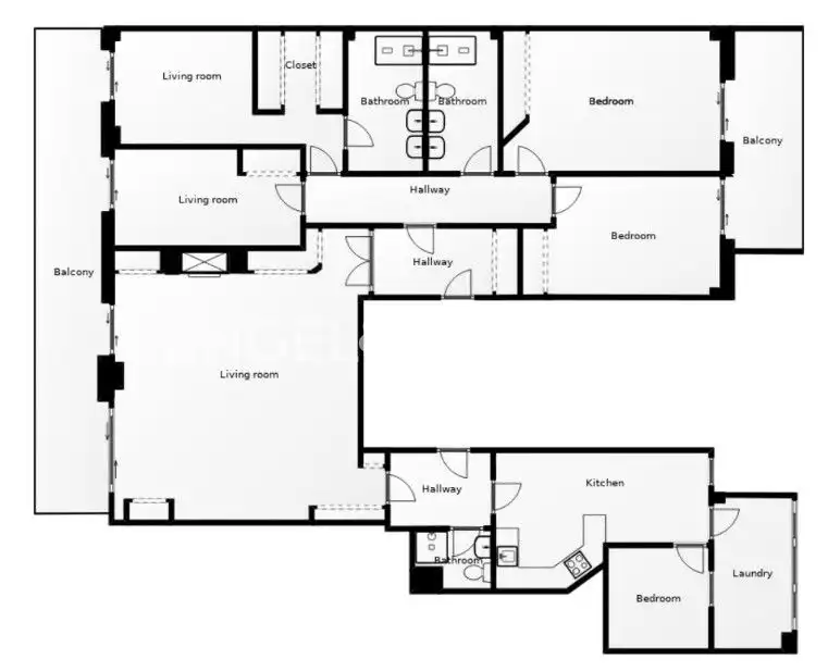 Flat with terrace to rent in Les Corts, imagen 52